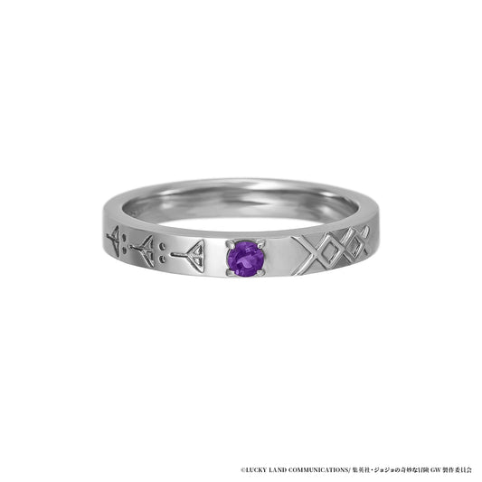 アニメ『ジョジョの奇妙な冒険 黄金の風』リング(レオーネ・アバッキオ)【2月下旬お届け】