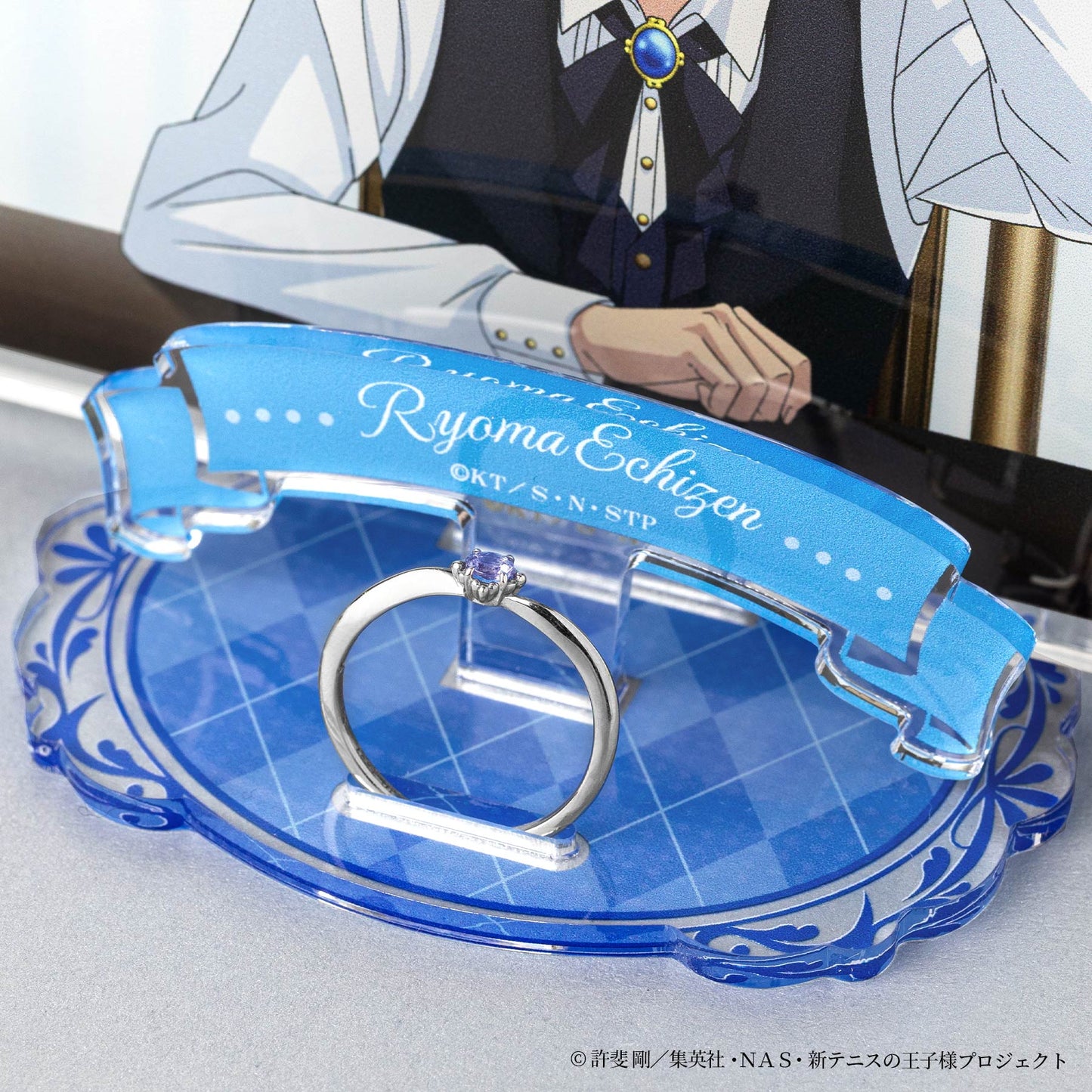 アニメ『新テニスの王子様』越前リョーマバースデー記念リング(スターリングシルバー)【5月下旬お届け】