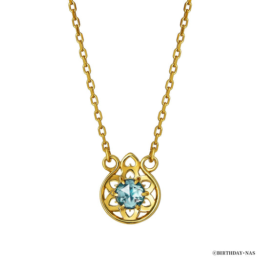 アニメ『ふしぎ星の☆ふたご姫』天然石ネックレス(レイン)【8月下旬お届け】