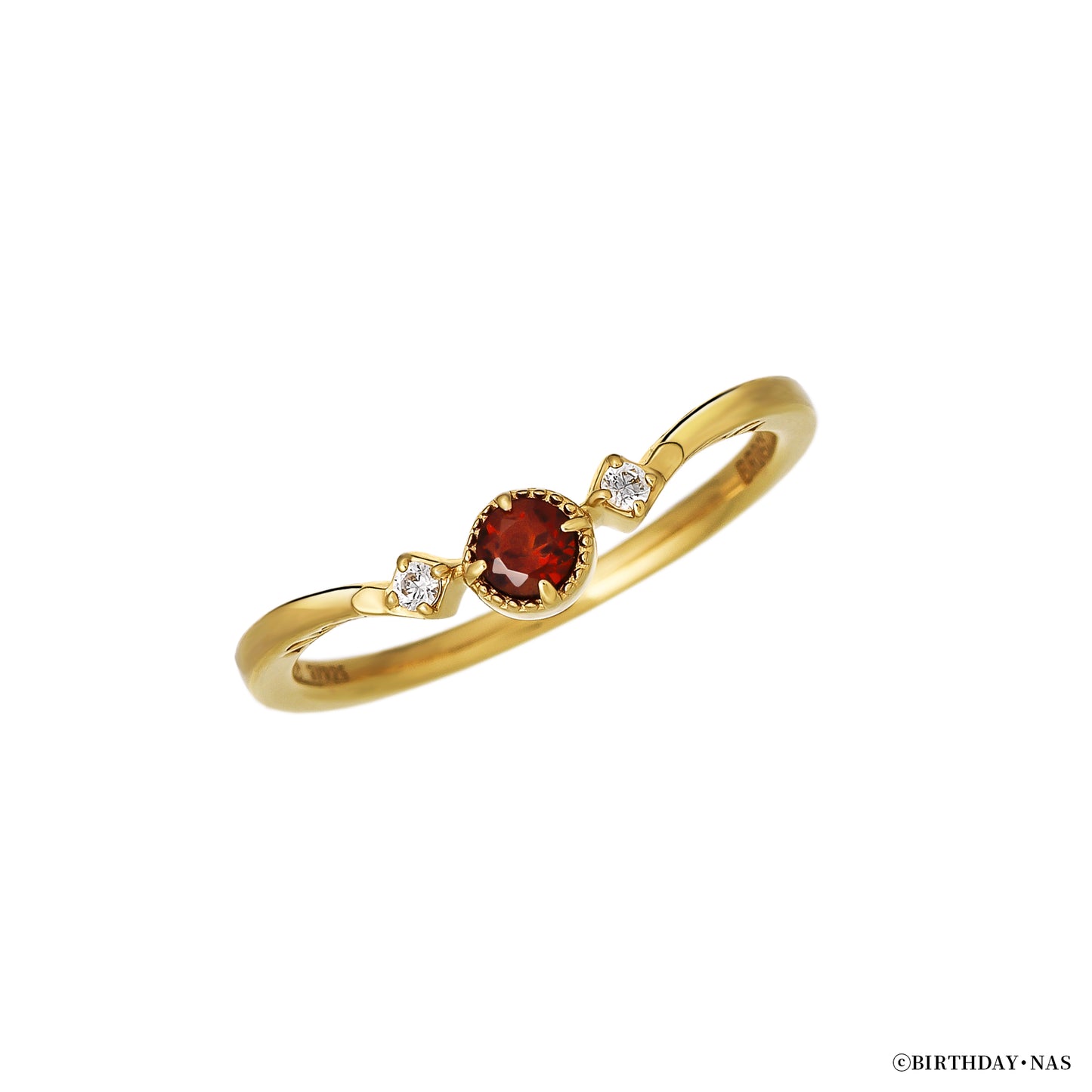 アニメ『ふしぎ星の☆ふたご姫』天然石リング(ブライト)【8月下旬お届け】