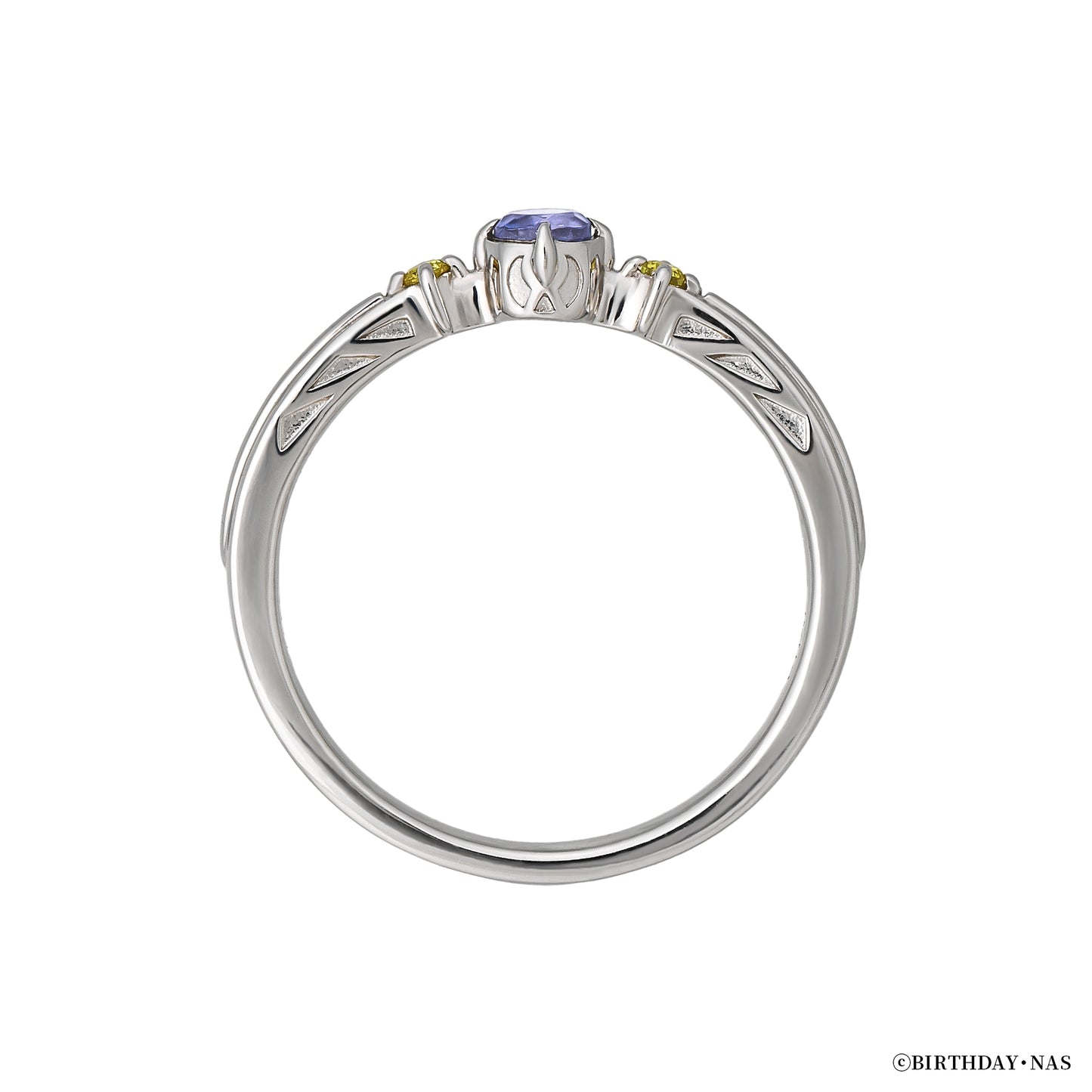 アニメ『ふしぎ星の☆ふたご姫』天然石リング(シェイド)【8月下旬お届け】