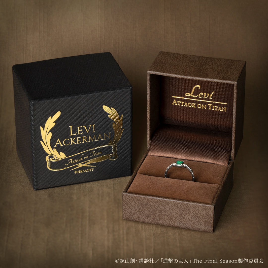 TVアニメ『進撃の巨人』リヴァイ兵士長バースデー記念リング【4月上旬お届け】