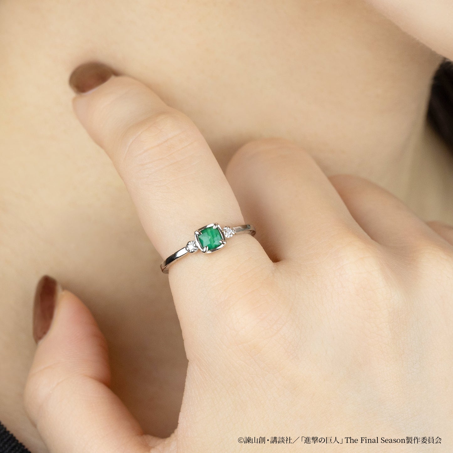 TVアニメ『進撃の巨人』リヴァイ兵士長バースデー記念リング【4月上旬お届け】