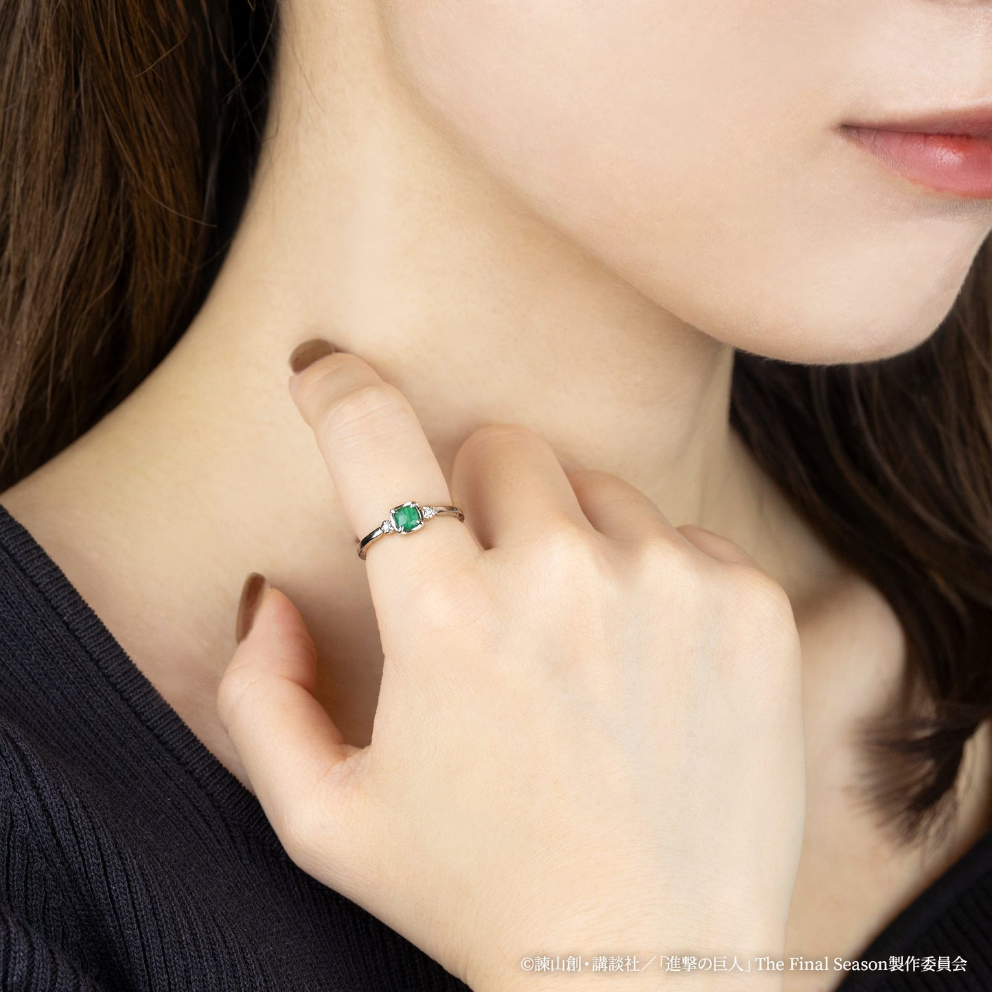 TVアニメ『進撃の巨人』リヴァイ兵士長バースデー記念リング【4月上旬お届け】