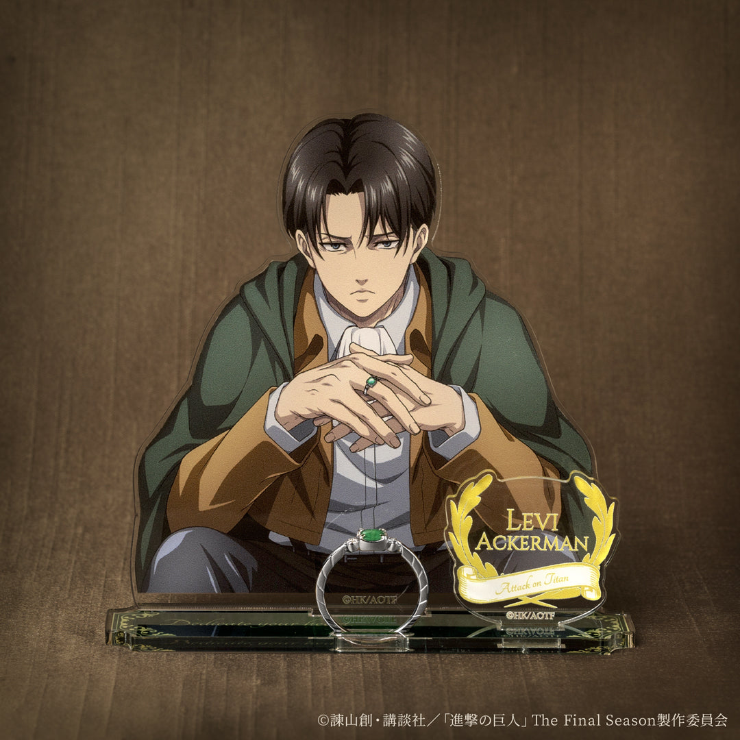 TVアニメ『進撃の巨人』リヴァイ兵士長バースデー記念リング【4月上旬お届け】