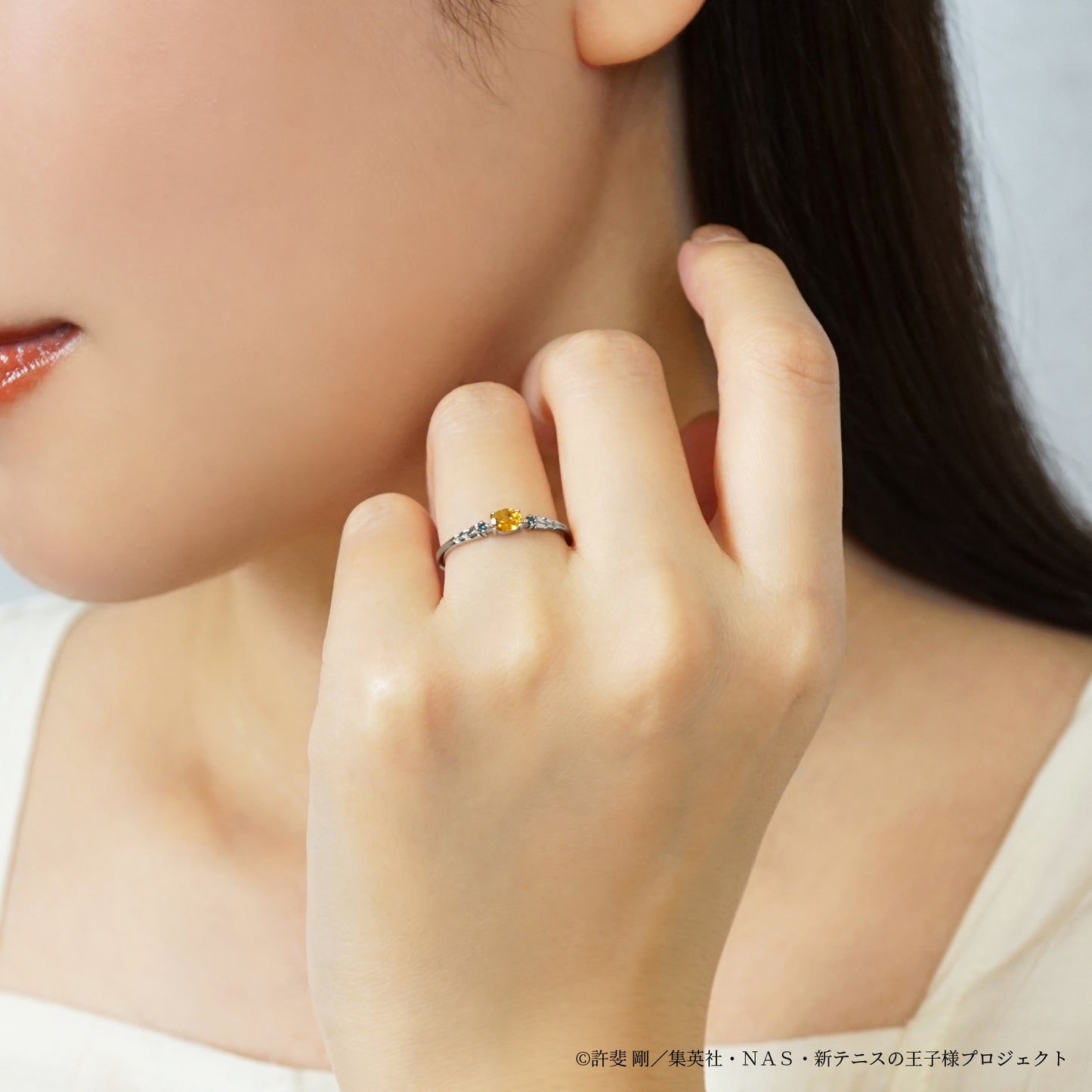 アニメ『新テニスの王子様』幸村精市バースデー記念リング(プラチナ900)【7月下旬お届け】