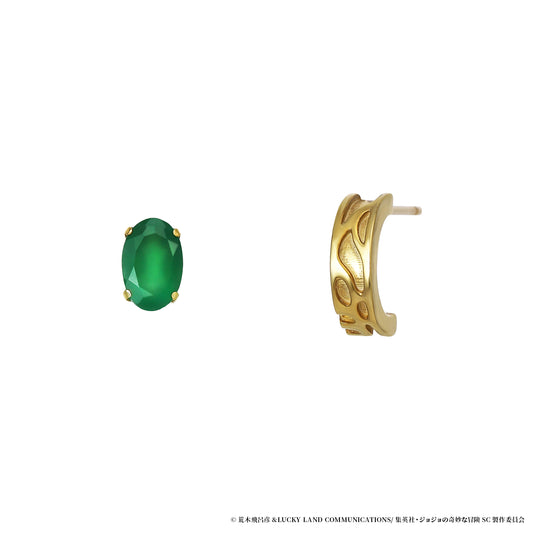 アニメ『ジョジョの奇妙な冒険 スターダストクルセイダース』ピアス(花京院典明)【2月下旬お届け】