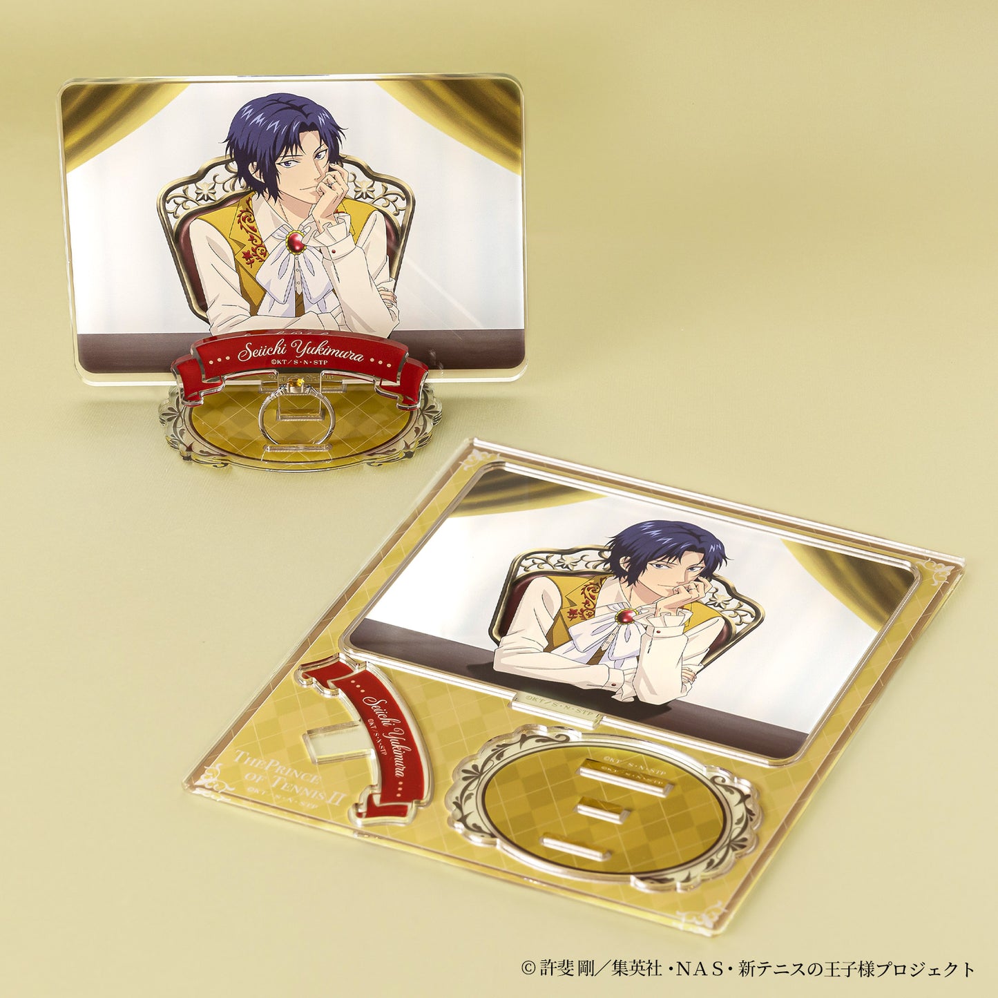 アニメ『新テニスの王子様』幸村精市バースデー記念リング(プラチナ900)【7月下旬お届け】