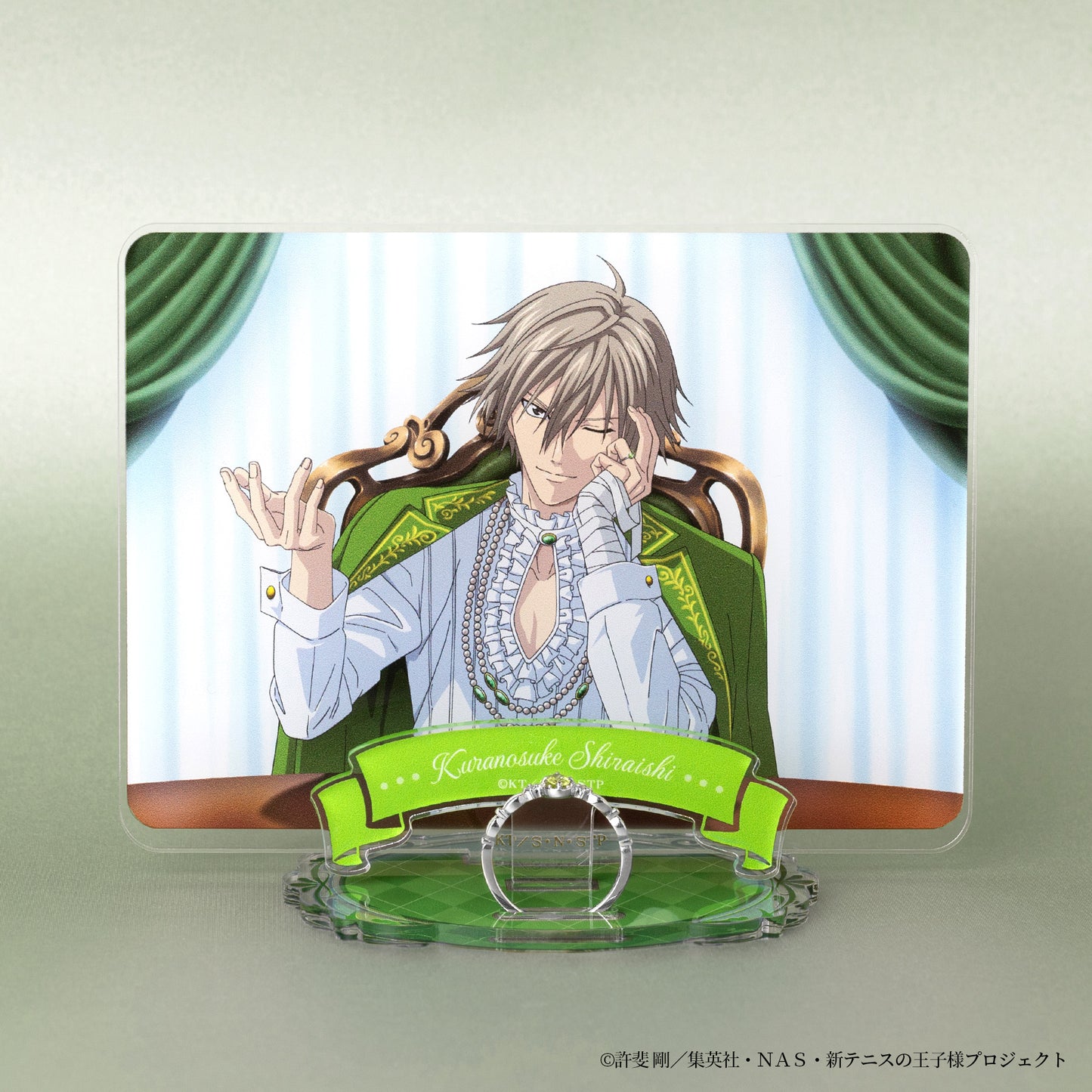 アニメ『新テニスの王子様』白石蔵ノ介バースデー記念リング(プラチナ900)【8月下旬お届け】