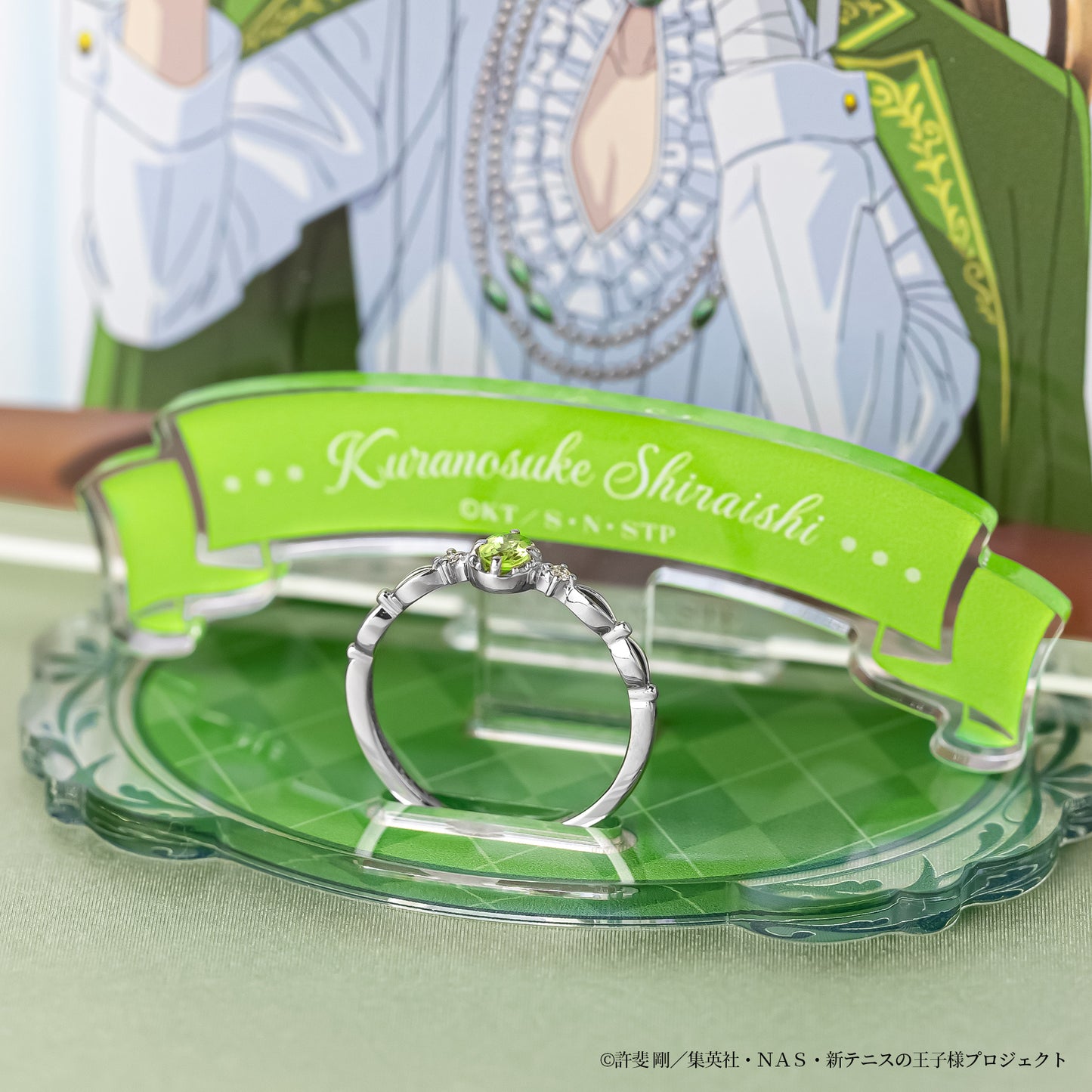 アニメ『新テニスの王子様』白石蔵ノ介バースデー記念リング(プラチナ900)【8月下旬お届け】