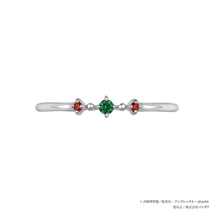 アニメ「鬼滅の刃」シルバーセットリング（竈門炭治郎）【3月下旬お届け】