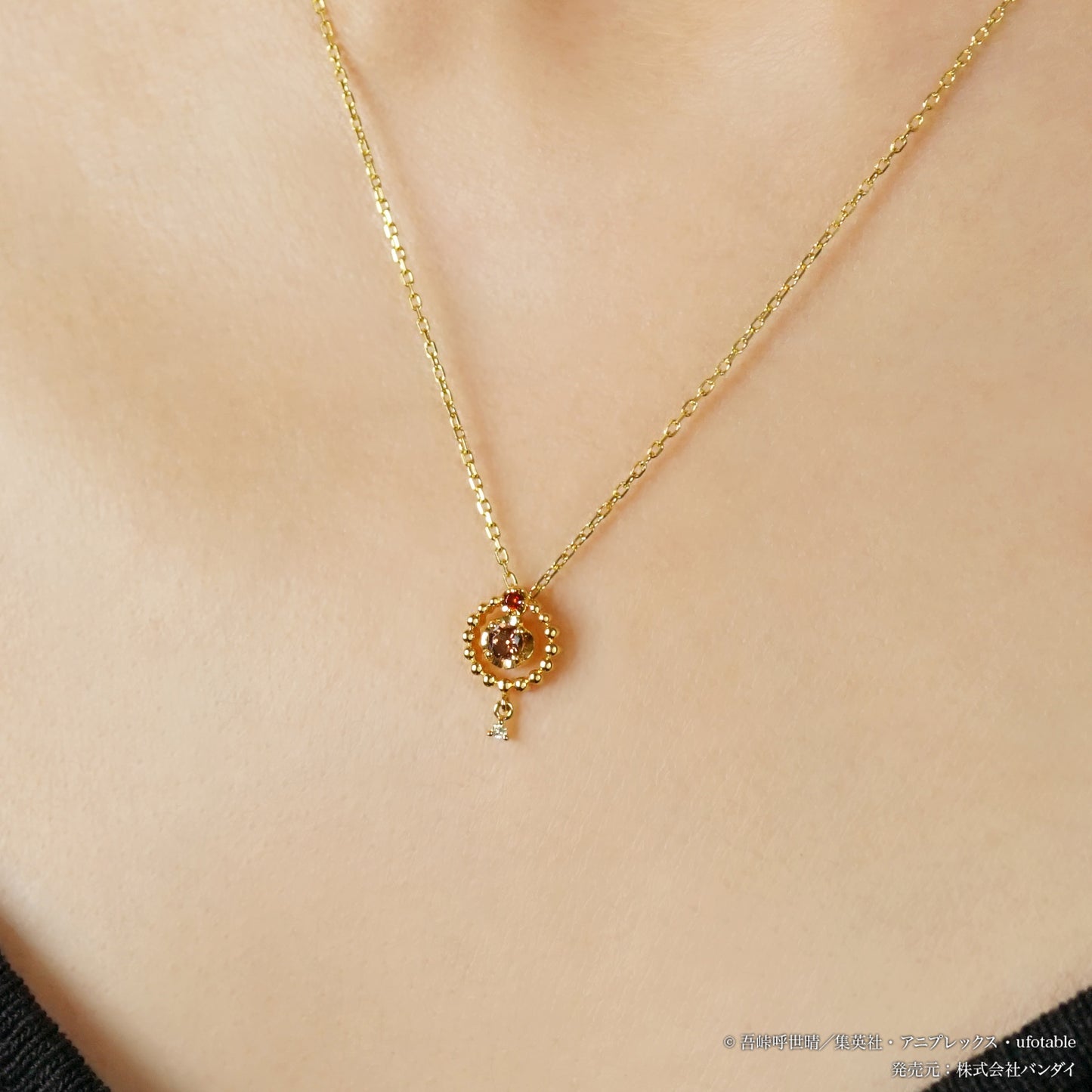 アニメ「鬼滅の刃」シルバーネックレス（悲鳴嶼行冥）【3月下旬お届け】