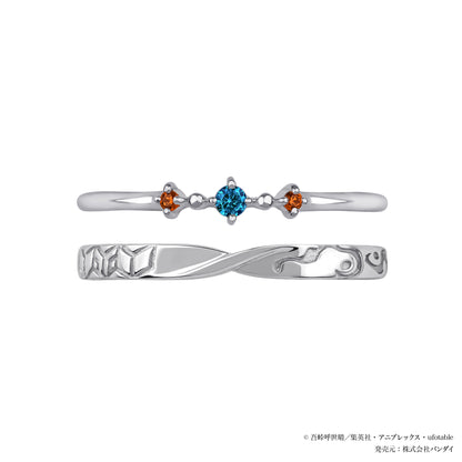 アニメ「鬼滅の刃」シルバーセットリング（冨岡義勇）【3月下旬お届け】