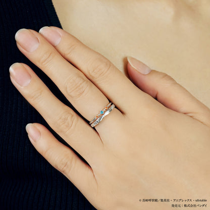 アニメ「鬼滅の刃」シルバーセットリング（冨岡義勇）【3月下旬お届け】