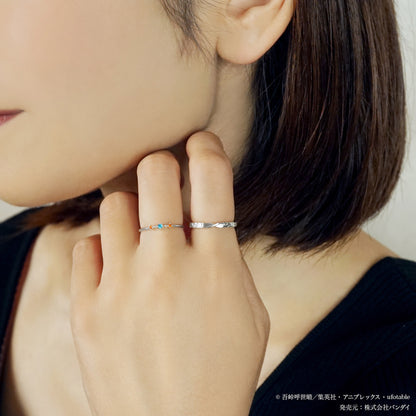 アニメ「鬼滅の刃」シルバーセットリング（冨岡義勇）【3月下旬お届け】