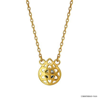 アニメ『ふしぎ星の☆ふたご姫』天然石ネックレス（レイン）【8月下旬お届け】