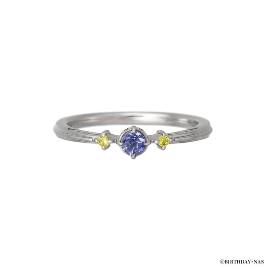 アニメ『ふしぎ星の☆ふたご姫』天然石リング(シェイド)【8月下旬お届け】