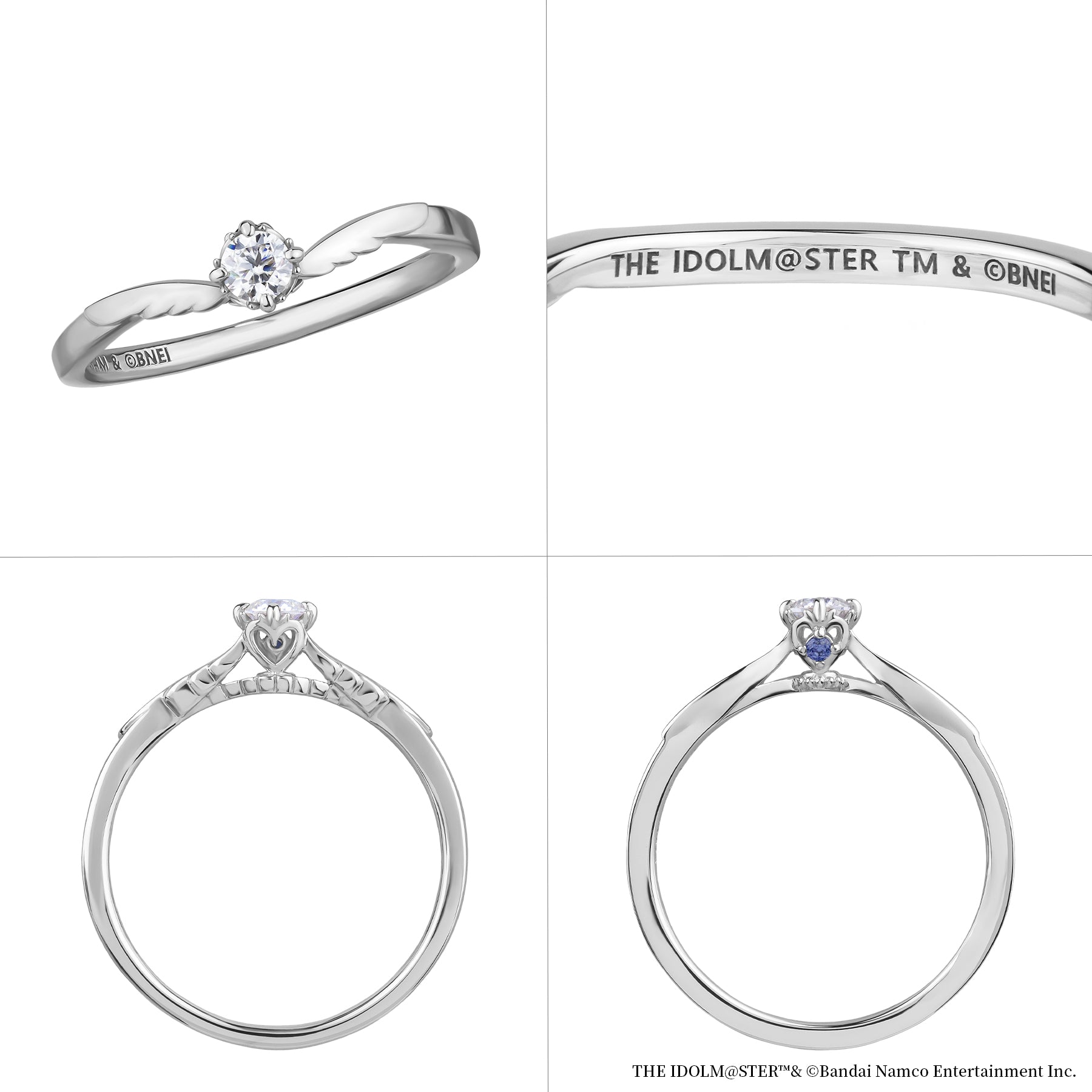 【Vol.2】「アイドルマスター シンデレラガールズ」リング(シルバー)【3月下旬発送】