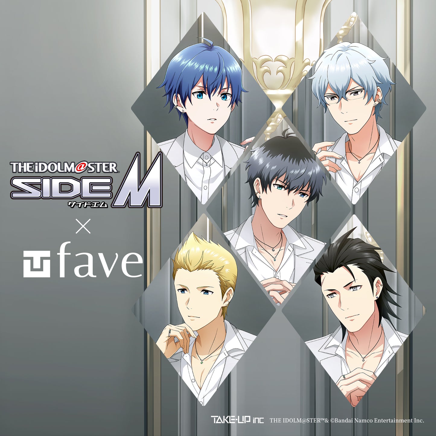 アイドルマスター SideM　イメージリング（シルバー）【10月下旬発送】