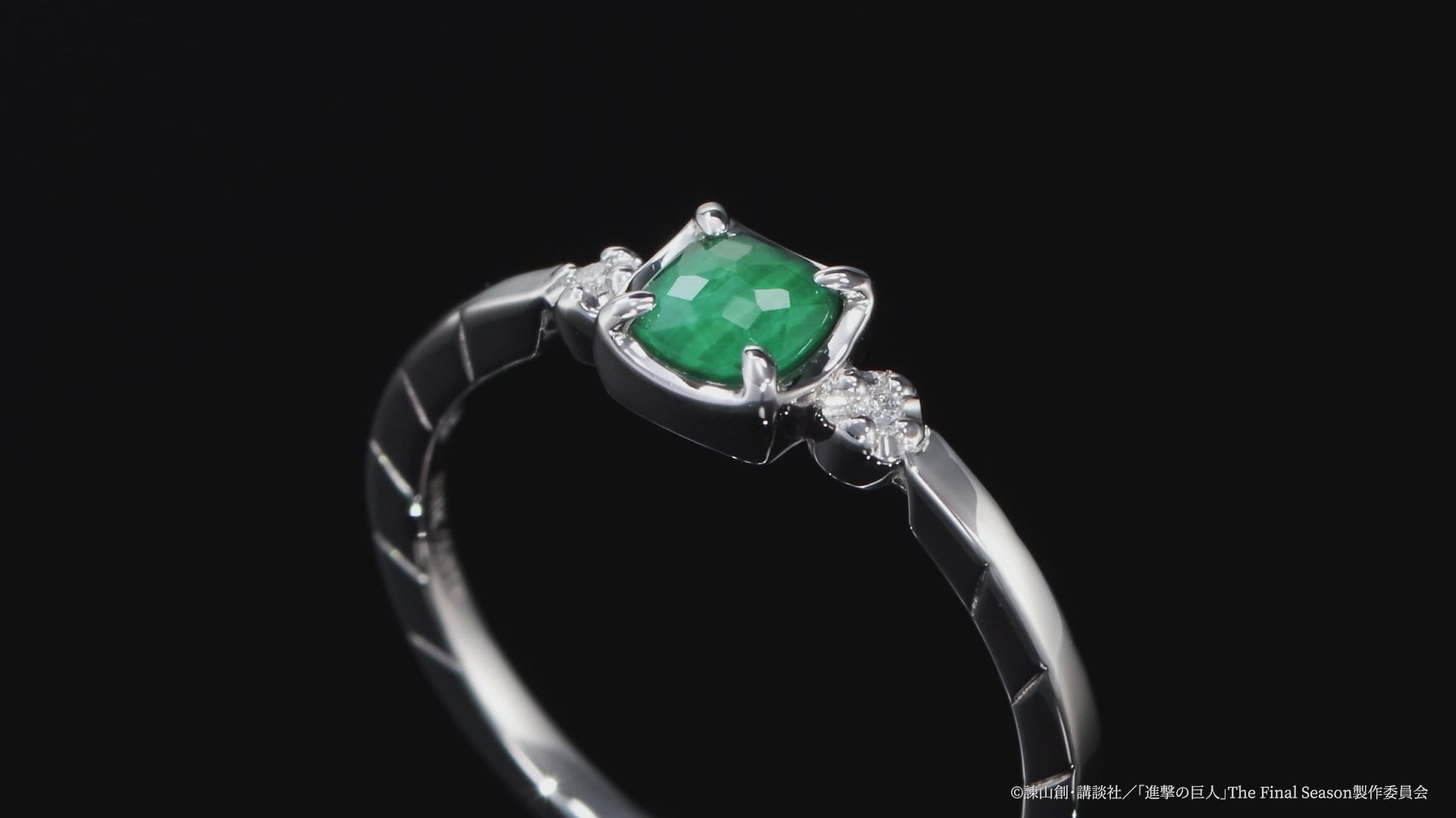 TVアニメ『進撃の巨人』リヴァイ兵士長バースデー記念リング【4月下旬お届け】