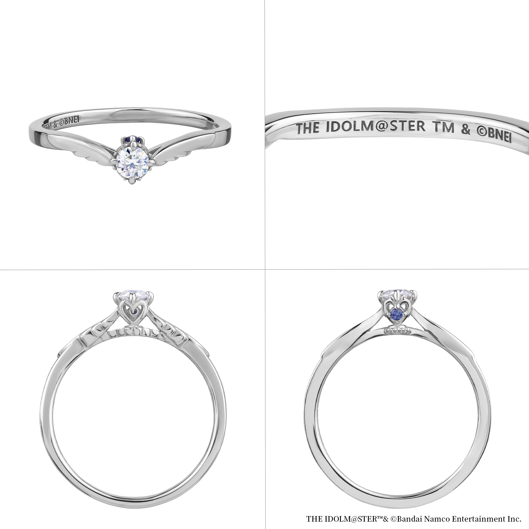 【Vol.1】「アイドルマスター シンデレラガールズ」リング(プラチナ900)【3月下旬発送】